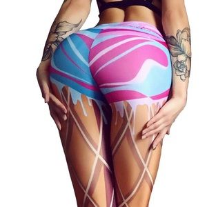 ***SOLD***Ice cream funny graphic leggings